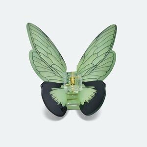 Green Butterfly Hair Clip
